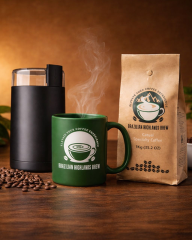 Catuaí coffee + grinder + Mug